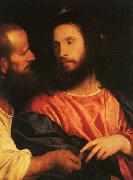  Titian Tribute Money oil painting artist